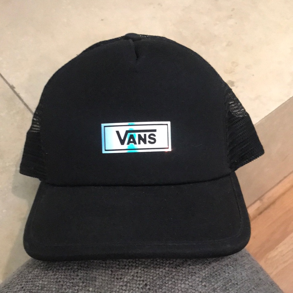 Vans Black Trucker Hat